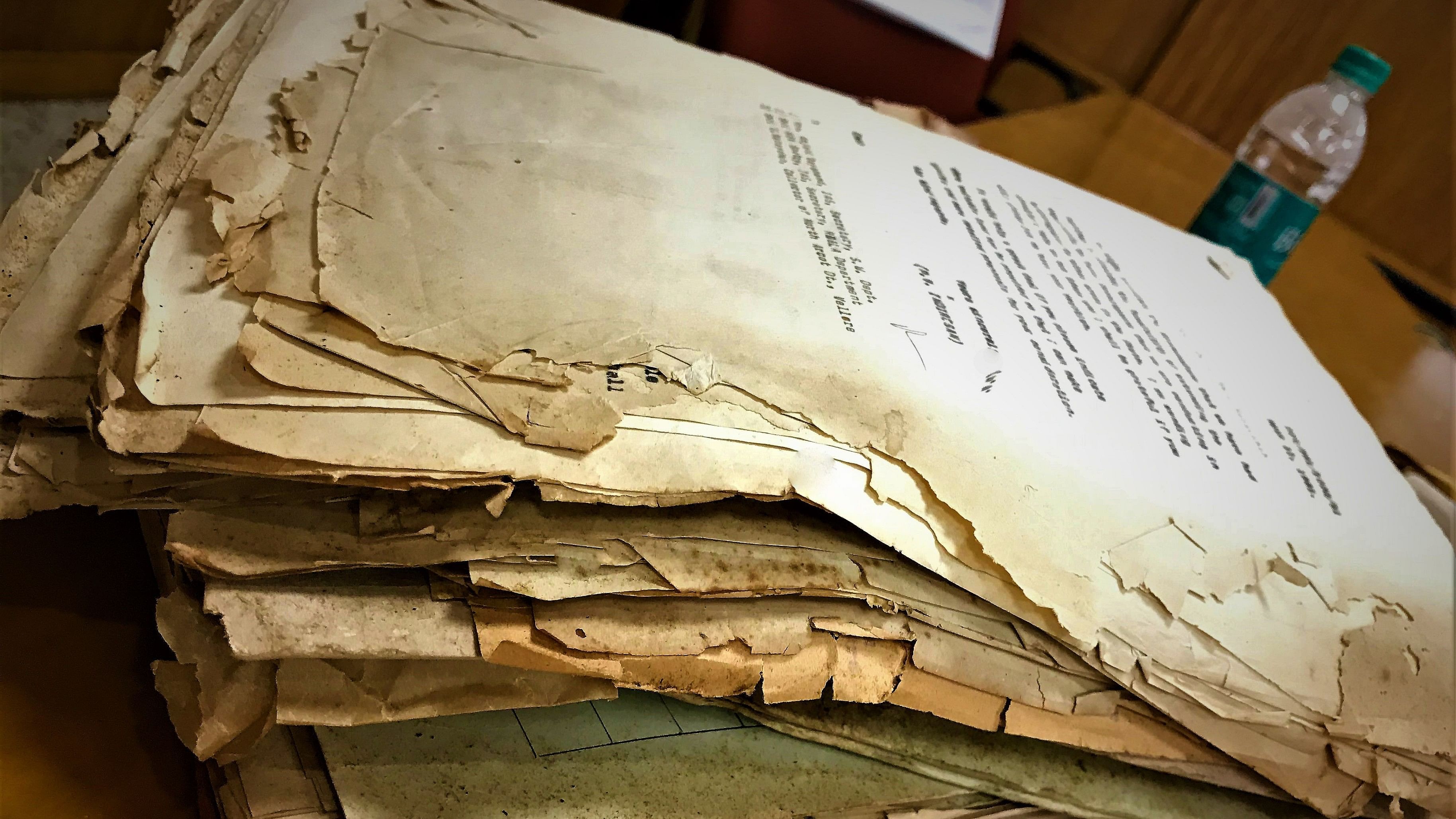 <div class="paragraphs"><p>The Original Records of IIT Madras that have been collected by the Institute’s Archive.</p></div>